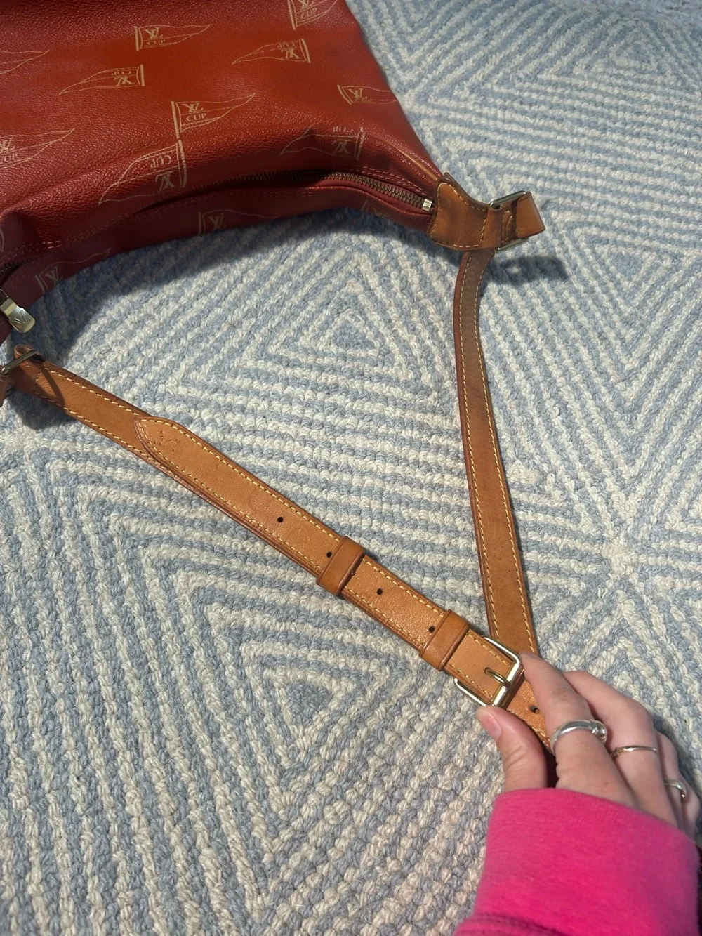 LOUIS VUITTON America's Cup Touquet Bag